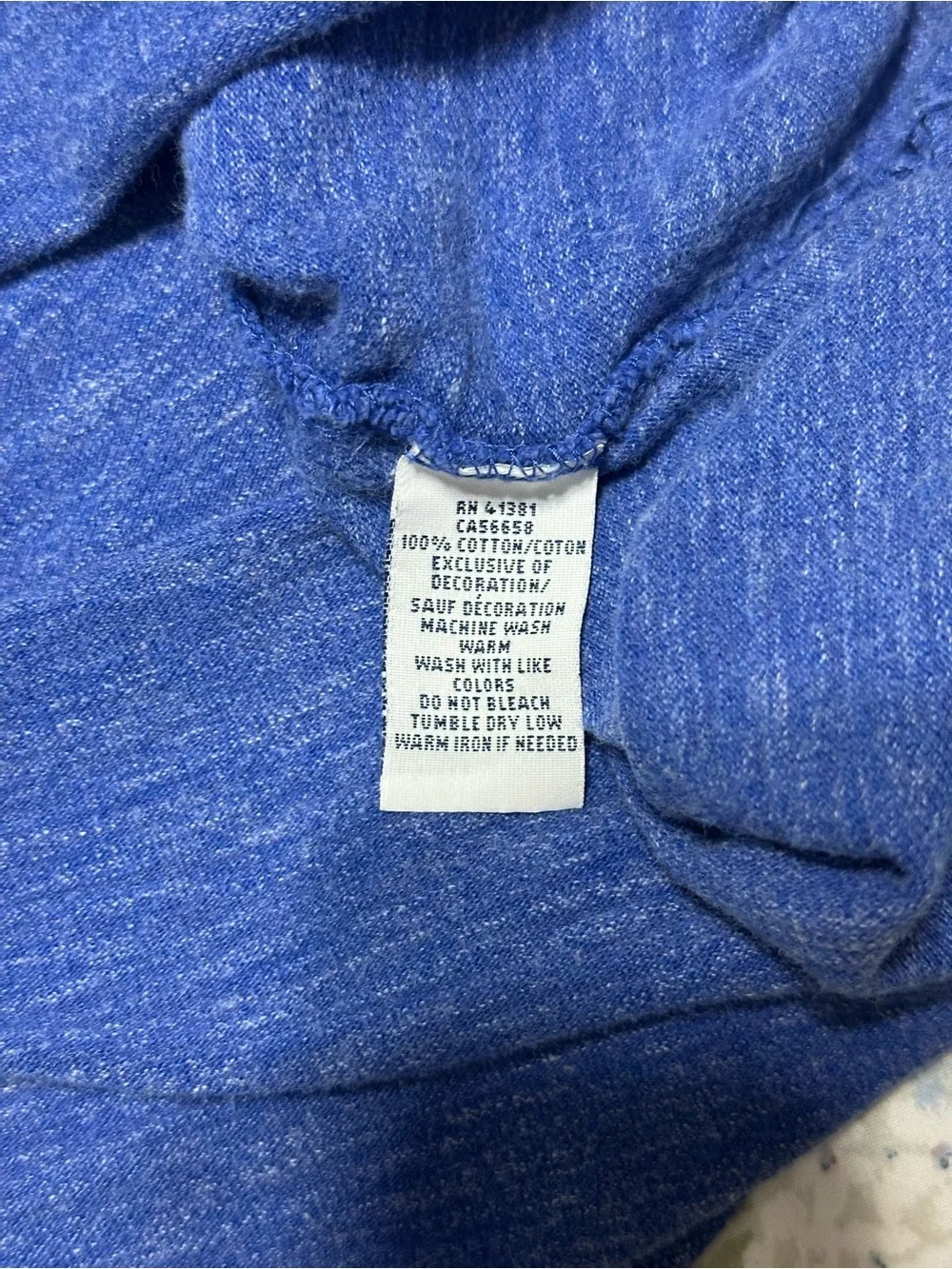 Polo by Ralph Lauren Heathered Royal Blue Polo with Yellow Pony Logo
